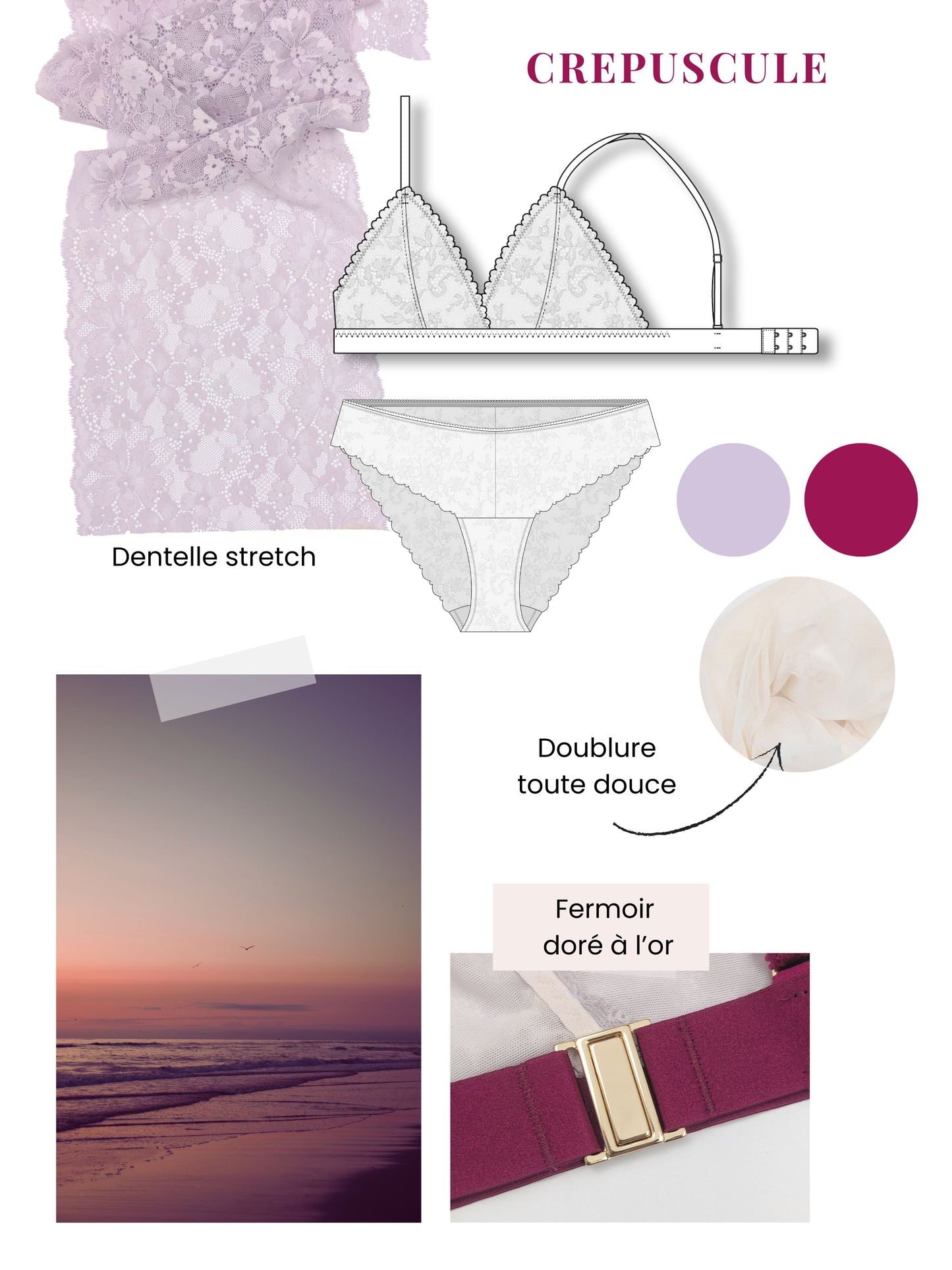 Kit lingerie - Crépucule