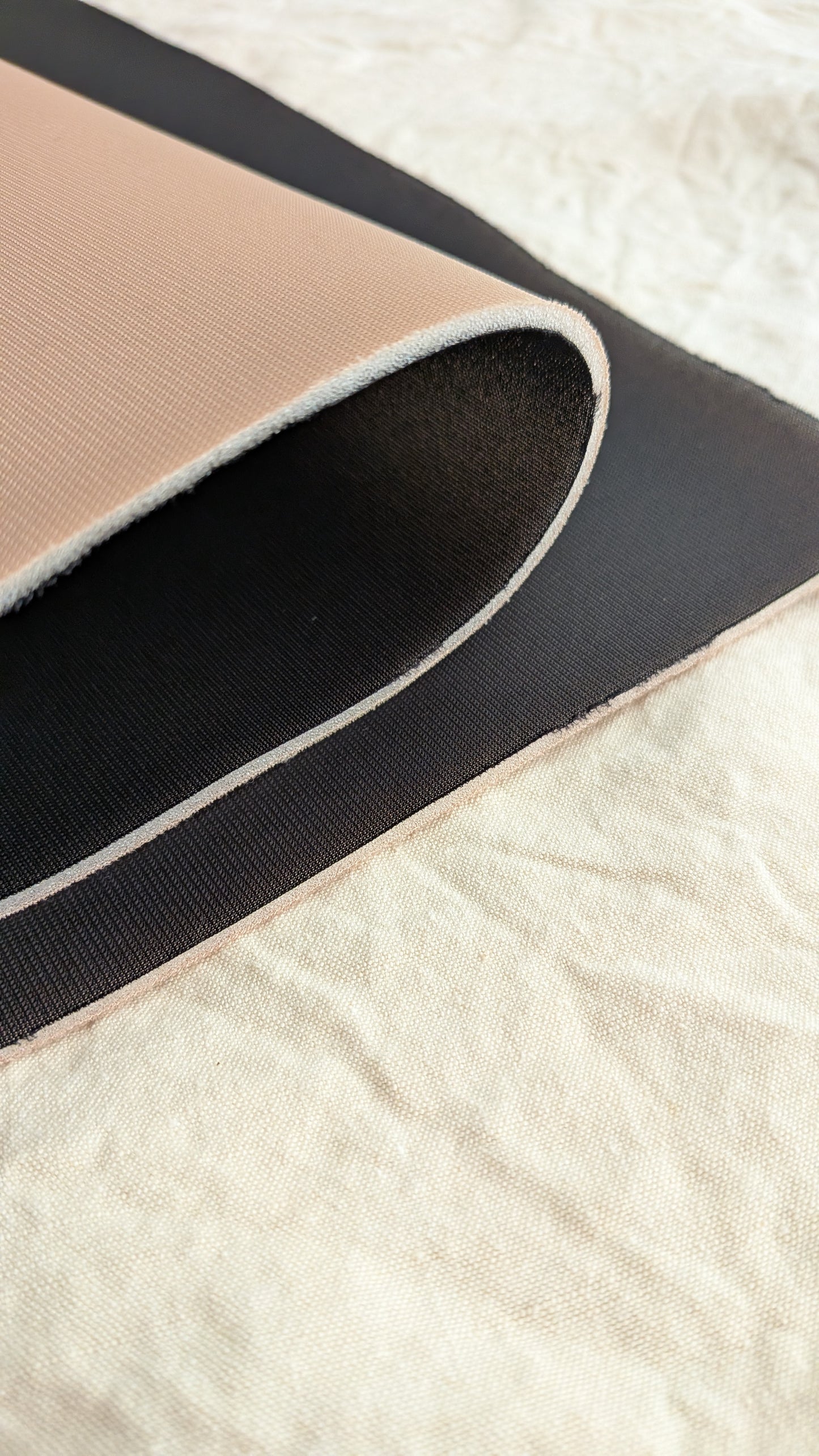 Coupon mousse pour soutien-gorge bicolore
