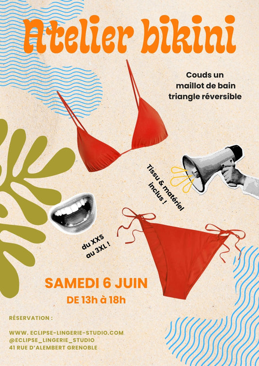 Atelier bikini - samedi 6 juin 2026