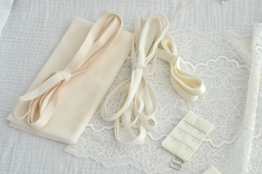 Kit sew-along Véga IVOIRE - fournitures grande largeur