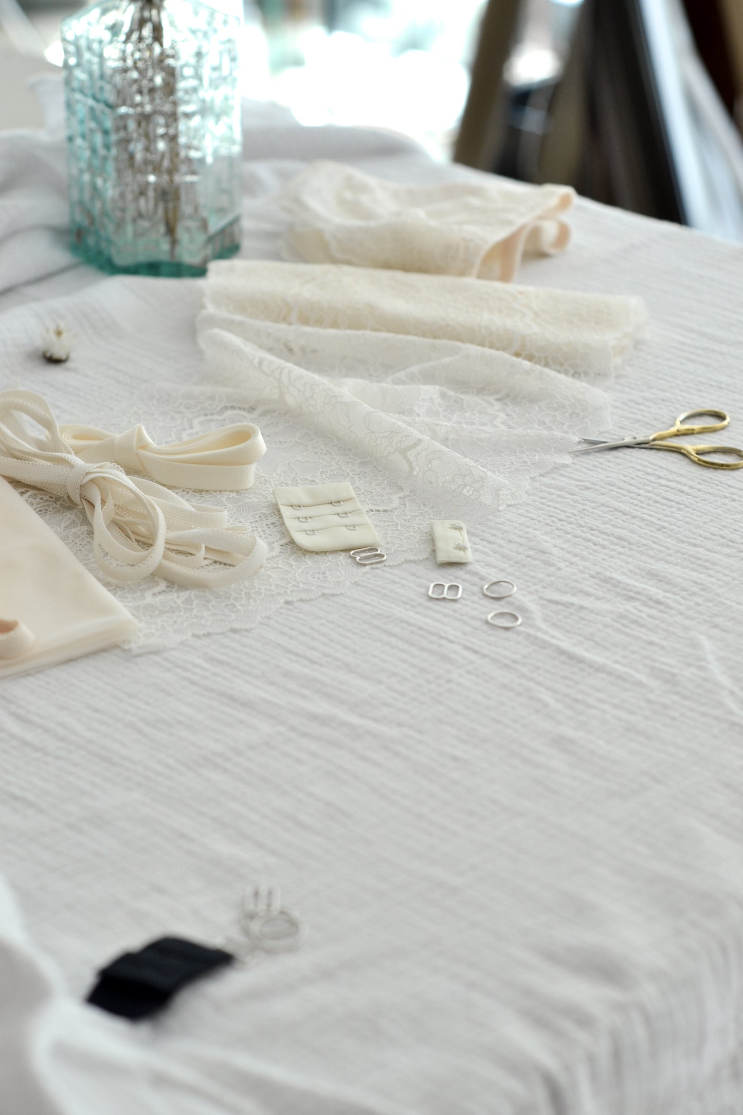 Kit sew-along Véga IVOIRE - fournitures petite largeur