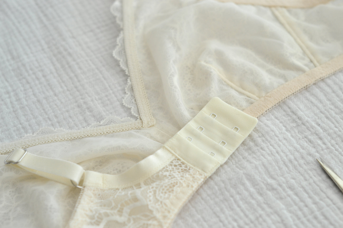 Kit sew-along Véga IVOIRE - fournitures grande largeur