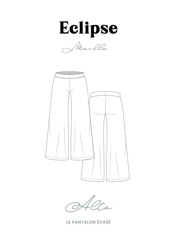 Alto, le pantalon évasé