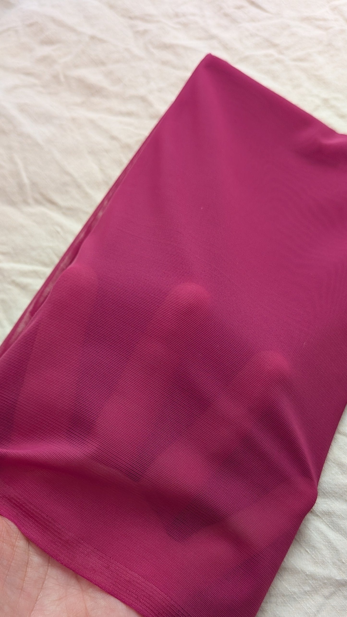 Assortiment doublure + élastique GROSEILLE