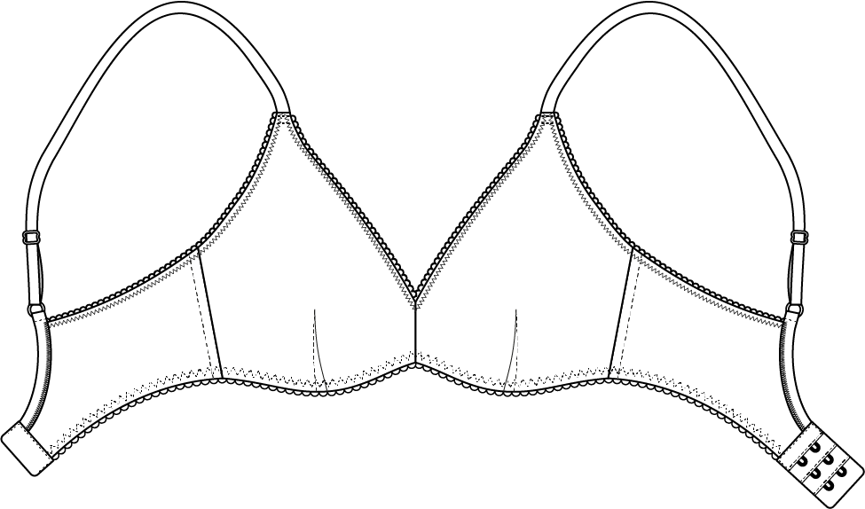 Véga, le soutien-gorge sans armatures