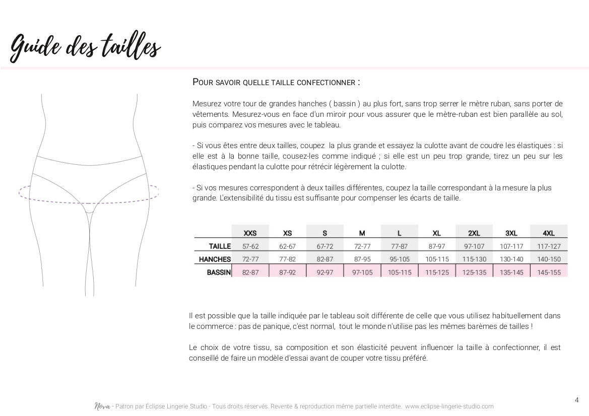 Nova, la culotte de maillot de bain