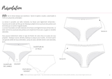 Nobo No Show Ruffle Cheeky Panty, 2-Pack NB523PK 