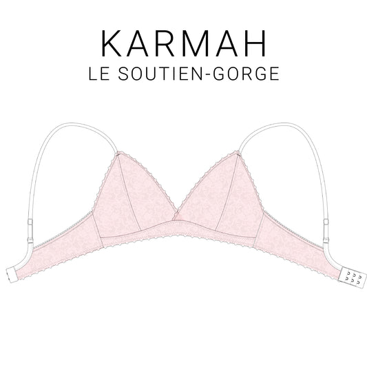 Karmah, the lace soft bra (french only) 