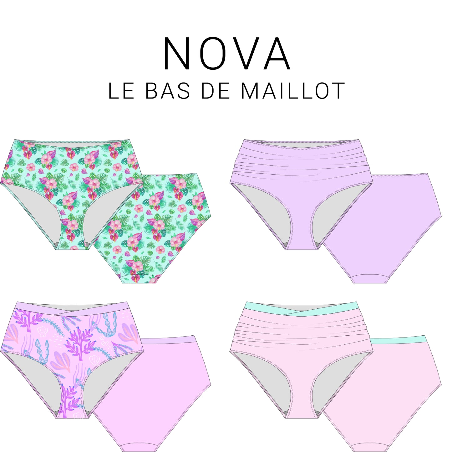 Nova, la culotte de maillot de bain