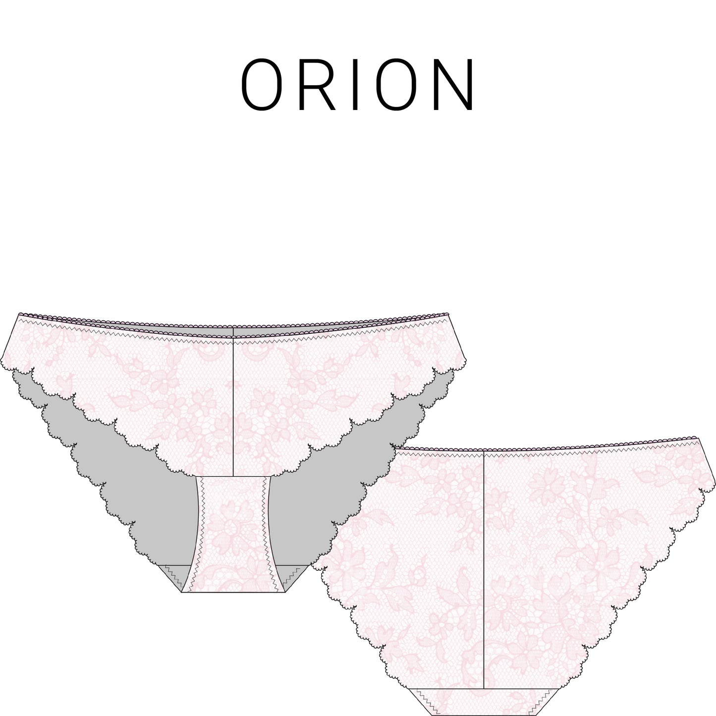 Orion, the lace panties (french only) 