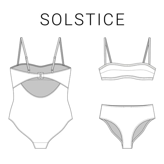 Solstice, the one-piece swimsuit (french only) 